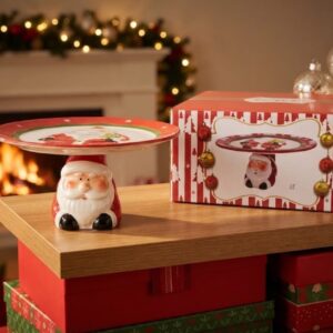 PANETONERA CERAMICA 3D PAPA NOEL (HD202404) L-3076