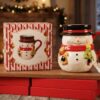 TAZA CERAMICA 3D MUÑECO DE NIEVE (LCN-09) L-3072