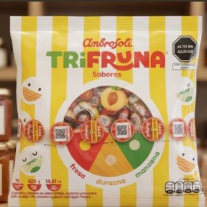 FRUNA TUTIFRUTI BOLSA DE 70 UNDS L-3099