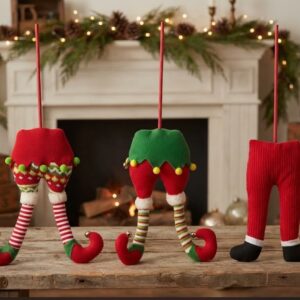 ADORNO DE NAVIDAD PIERNITAS 30CM L-3102
