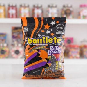 BOLSA DE 50 BARRILETE PINTALENGUA L-3121