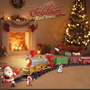 TREN A PILAS CON LUCES 28 PIEZAS L-3131
