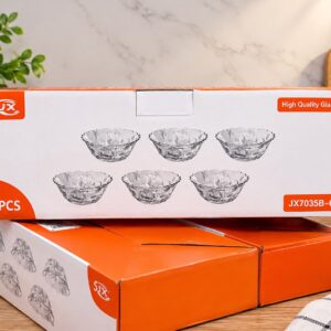 SET DE 6 DULCERAS DISEÑO FLOR L-3138