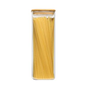 FRASCO FIDEOS TAPA BAMBU 2000ML L-3167